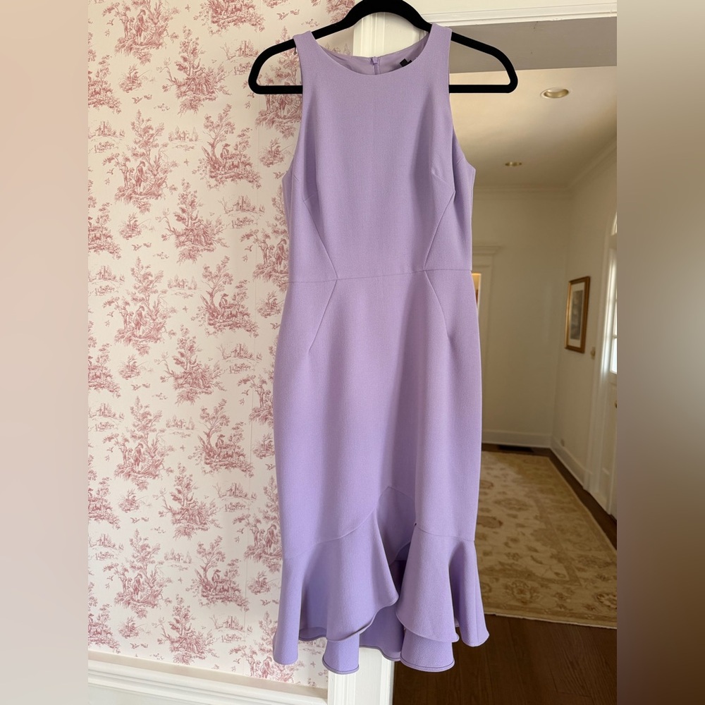 Maggy London Lavender Midi Dress